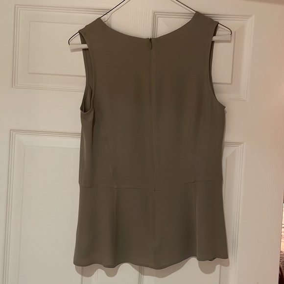 Theory Silk Peplum Blouse - Picture 3 of 4